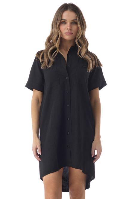 RAJIV BUTTON DOWN DRESS