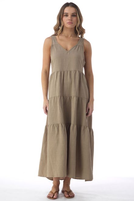 YUKI TIERED DRESS