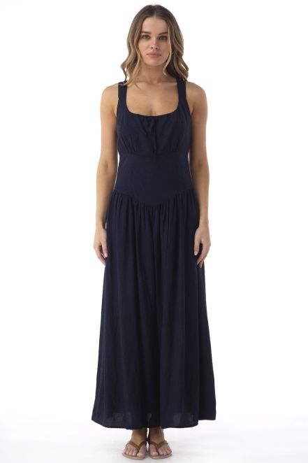 THYRA LINEN DRESS