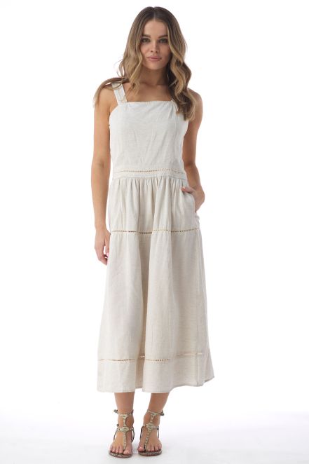 MIRABEL LINEN DRESS