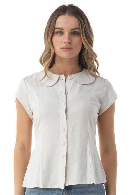 AUREA LINEN BLOUSE